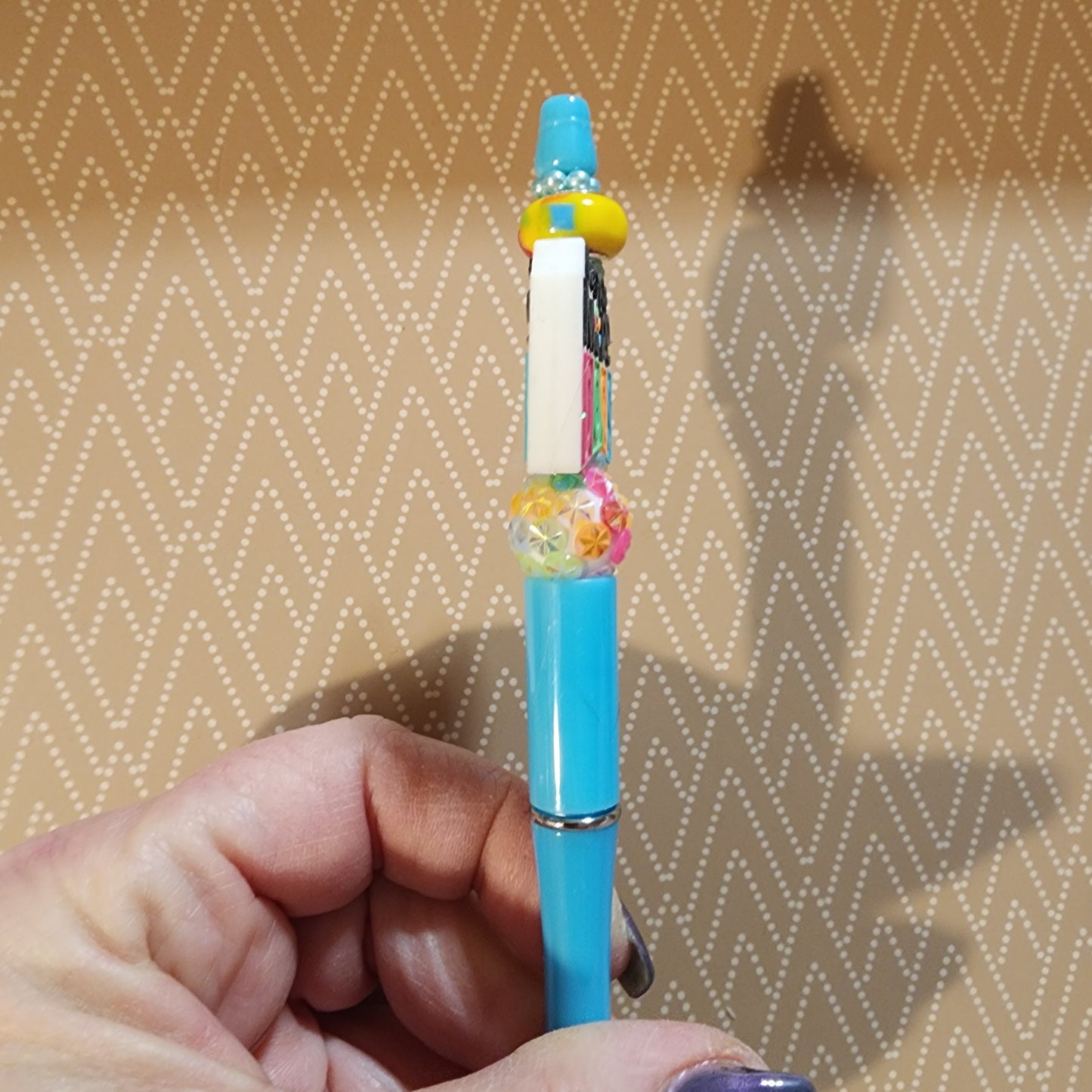 Beaded pen