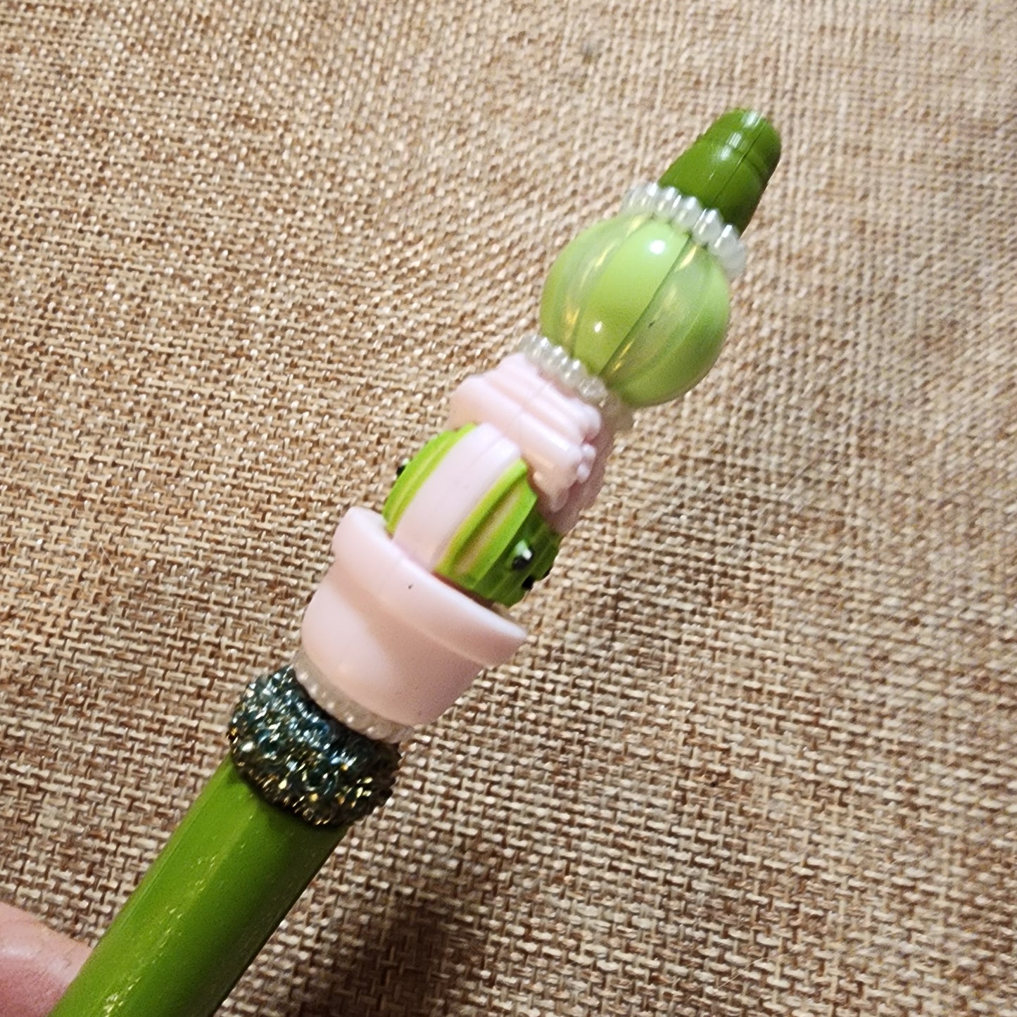 Hand beaded pen